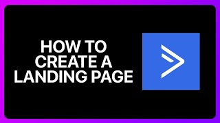 How To Create Landing Page In Activecampaign Tutorial [upl. by Margareta874]