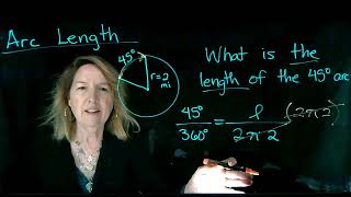 Finding the Length of an Arc in a Circle [upl. by Arty910]