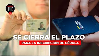 ¿Cómo inscribir su cédula de forma virtual para votar  El Espectador [upl. by Hally]