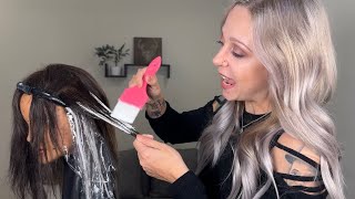 HOW TO Balayage Highlights Tutorial [upl. by Ennairek357]