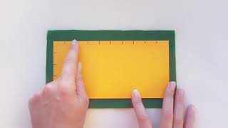 Intro to Area Lesson 2 Montessori Yellow Area Material [upl. by Holmen]