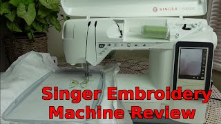 Review of the Singer EM9305 Embroidery Sewing Machine [upl. by Cattier]