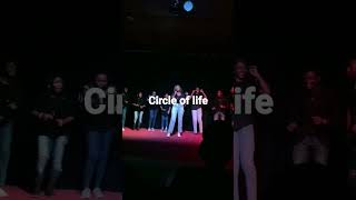 circle of life live performance by oasis africa chœur circleoflifeyoutubeshortslove music live [upl. by Swaine]