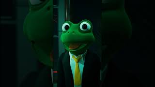 Official Logo Reveal What Does Frog Frank Think 🐸💬 unrealengine 3dnimation disneyanimations [upl. by Dnaltruoc]