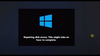 FIX PC Stuck on quotRepairing disk errors This might take an hour to completequot  Windows 1110 [upl. by Aivart367]