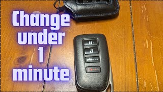 Epic Hack Upgrade Your Lexus Key Fob Battery Like a Pro [upl. by Hanauq143]