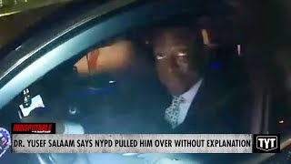 WATCH Central Park 5 Member Councilman Gets Pulled Over Without Explanation [upl. by Akir]