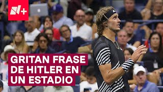 Alexander Zverev detiene partido contra Jannik Sinner del US Open tras escuchar una frase de Hitler [upl. by Ellerud]