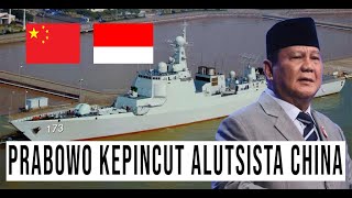 PRABOWO BERMINAT BOYONG ALUTSISTA BUATAN CHINA LO HE [upl. by Relyt478]