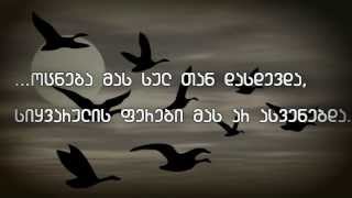 გიორგი ტიგინაშვილი ოცნებაlyrics [upl. by Analiese]