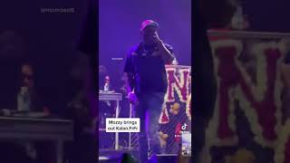 KalanFrFr “Scoring” live at Mozzy concert in LA at the Novo [upl. by Ninnahc]