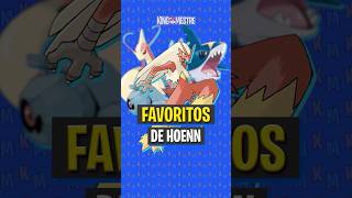 TOP5 DE HOENN Meus favoritos Pokemon Pokemonvgc Pokemongo [upl. by Yanat753]