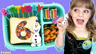 School Lunch TAKEOVER 🎂 Lilys Birthday Lunch  Bunches of Lunches [upl. by Sebbie]