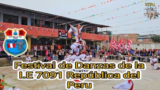 CHUNCHOS DE PORCON 5to quotBquot de Secundaria  IE 7091 Republica del Peru 2024 [upl. by Anytsirk]