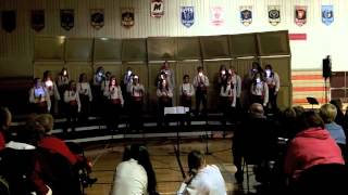 Marshall Middle School Show Choir  quotHoliday Lightsquot [upl. by Hallimaj]