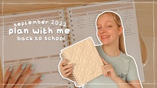 plan with me voor back to school 2022  mascha planner [upl. by Berkshire]