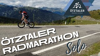 Ötztaler Radmarathon Solofahrt  228km🚴🏼unglaubliche 5500hm🏔️  kommt leidet mit mir [upl. by Ennail150]