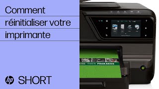 Comment réinitialiser l’imprimante HP  HP Support [upl. by Ridan]