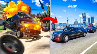 Repairing ABANDONED Secret Service Cars in GTA 5 [upl. by Saxela751]