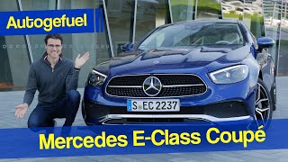 2021 Mercedes EClass Coupé Facelift REVIEW EClass EKlasse Coupe 2020 [upl. by Lehrer]