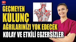 KULUNÇ AĞRISI EGZERSİZLERİ Kolay ve Etkili Egzersizler [upl. by Etnovaj]