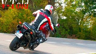 Suzuki VStrom DL1000 with Two Brothers exhaust sound [upl. by Anemaj]