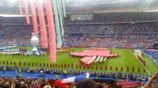 Hymne du Portugal Finale Euro 2016 le 10 juillet 2016 [upl. by Docile]