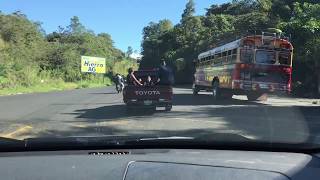 AUTOPISTA DE ESCUINTLA Y POR EL RODEO  Recorrido a sumpango 411 [upl. by Stern321]