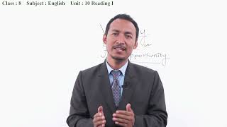 46 Class 8 English Unit 10 Reading I [upl. by Home855]