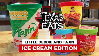 Texas Eats Little Debbie and Tajin Ice Cream [upl. by Anneliese]