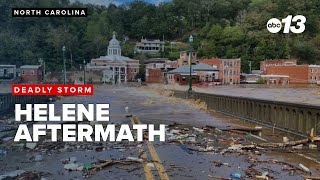 North Carolina flooding deaths confirmed Helene aftermath amp recovery in Asheville [upl. by Tirb924]