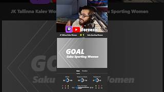 Estonian women cash the late goal bet sportsbetting footballbetting [upl. by Ikiv285]