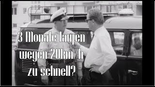 Radarkontrolle in den 60er Jahren Führerscheinentzug [upl. by Caldwell]