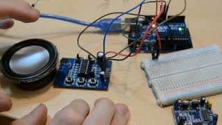 Arduino ep44  attivazione messaggio vocale al movimento PIR [upl. by Willamina]