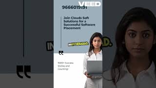 Need a job in Software Industry join Cloudsoft Solutions Attend demo on Aug 21st 10am 9666019191 [upl. by Ahael342]