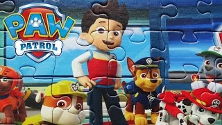 Paw Patrol Jigsaw Puzzle Toys Rompecabezas De Nick Jr Puzzles Game For Kids Nickelodeon [upl. by Yajiv]