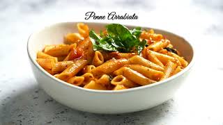 Penne Arrabiata Recipe  Italian Recipe  Red Sauce Pasta  Pots and Pans [upl. by Nylidnam]