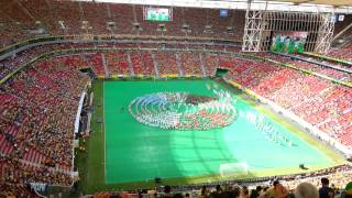 Cerimônia de Abertura da Copa das Confederações 2013 [upl. by Feinleib]