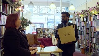 Romesh Ranganathan sells his own childrens book  The Apprentice Youre Fired 2015  BBC [upl. by Enier]