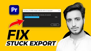 Premier Pro Export STUCK Fix Stuck Export Adobe Premiere Pro  100 Problem SOLVED [upl. by Hak]