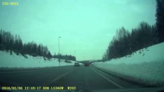 Idiots of Norway traffic LS360W [upl. by Kcolttam]