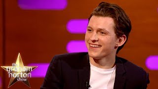 The BEST of Tom Holland On The Graham Norton Show [upl. by Artekal]