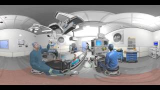 Operation Room Virtual Reality 360 4K Video Quirofano  maquinaria Viz [upl. by Mcnalley]