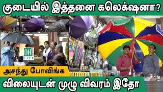 Umbrella Shop in Chennai  சென்னையில் குடைகள் கடை [upl. by Anirbed]