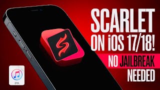 Install Scarlet on iPhone amp iPad iOS 1718   Install IPA Files on iPhone amp iPad Latest Method [upl. by Accisej704]