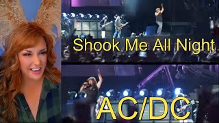 Reaction  AC DC  Shook Me All Night  Riverplate 2009 [upl. by Nonregla130]