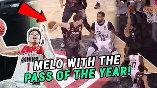 LaMelo Ball Throws One Of The GREATEST PASSES Youll Ever See Is Melo The BEST Player In The NBL [upl. by Asha]