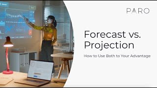 Forecast vs Projection How to Use Both to Your Competitive Advantage [upl. by Milissent813]