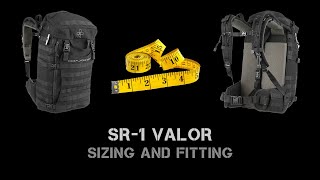 Coaxsher SR1 Valor Sizing and Fitting [upl. by Serilda]