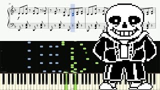 Undertale  MEGALOVANIA  Advanced Piano Tutorial [upl. by Nesyaj]